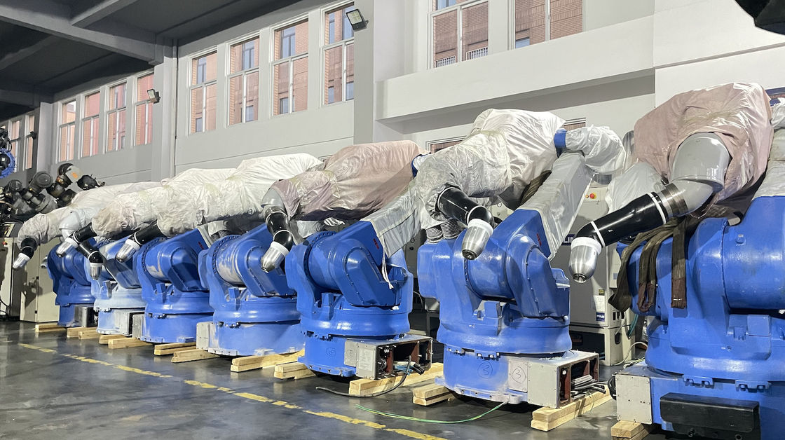Benutzter vollautomatischer 6 Achsen-Sprühroboter-Arm Yaskawa EPX2900 mit explosionssicherem Gerät