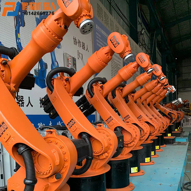 1611mm Reichweite Palletizing Robot Boden montierte Automatisierungsausrüstung, Fluss-Kern-Schweißroboter, Maschinen-Ladungsroboter