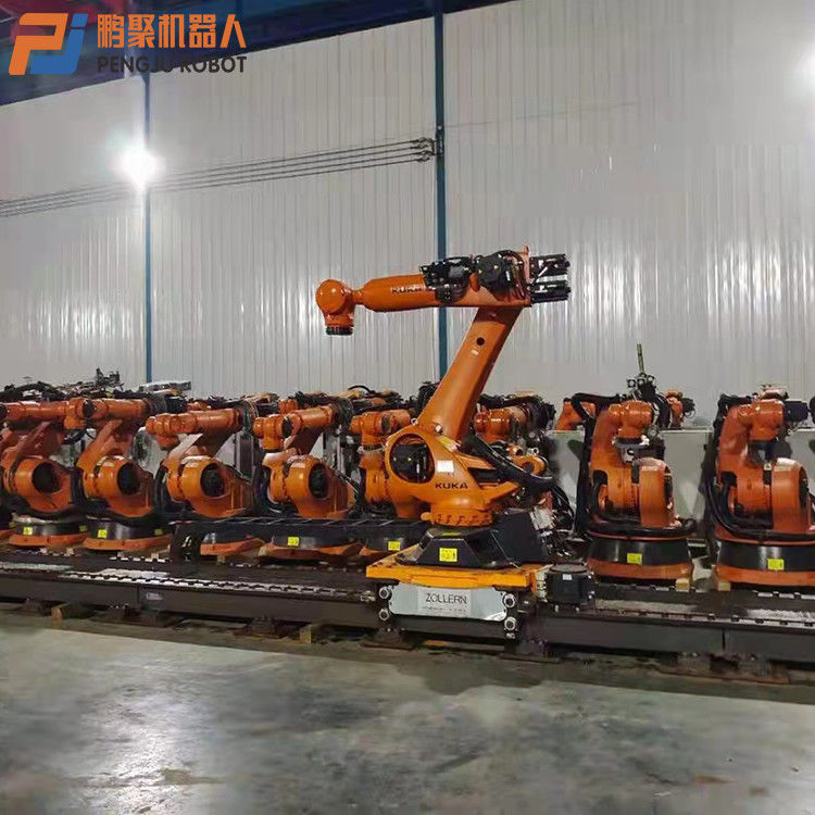 KR210 Palletierungsroboter 6 Achsen und Bodeninstallation für schwere Lasten