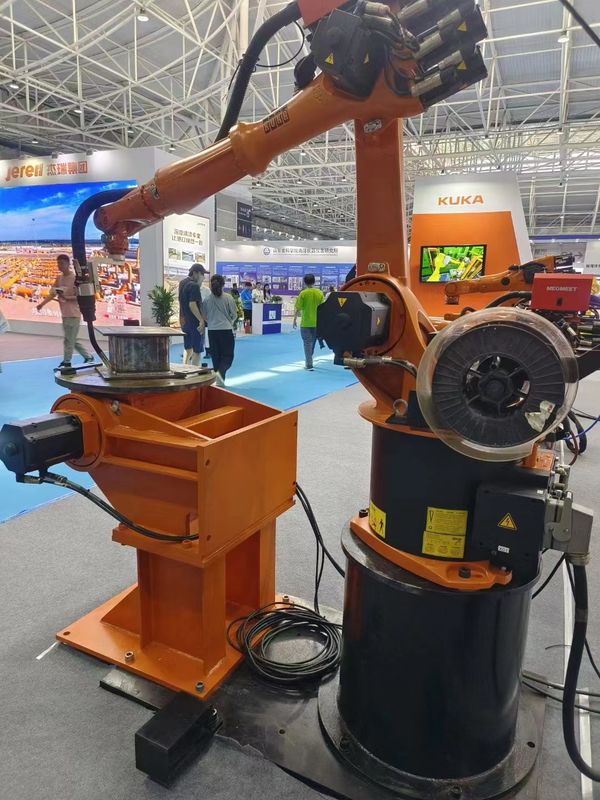 240 kg Gewicht 6 Achsen Roboter Boden/Decke/Neigungsanlage 1911mm Arbeitsbereich Materialverarbeitungsschweißen