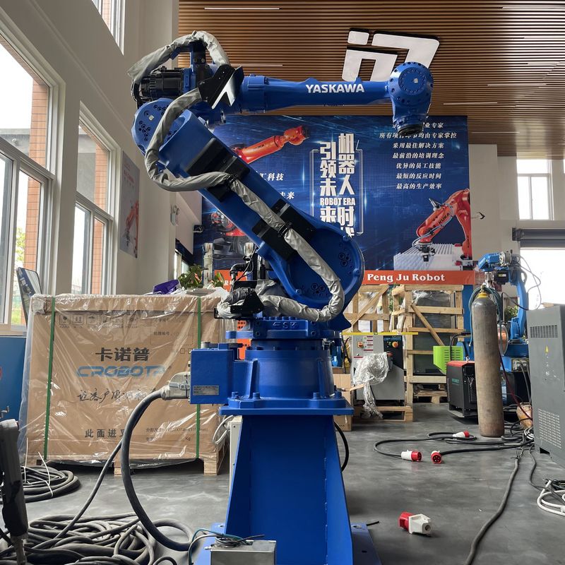 PC-Programmierung verwendet YASKAWA Roboter mit 50 kg Nutzlast Kapazität Material Handling, Plasmaschneiden