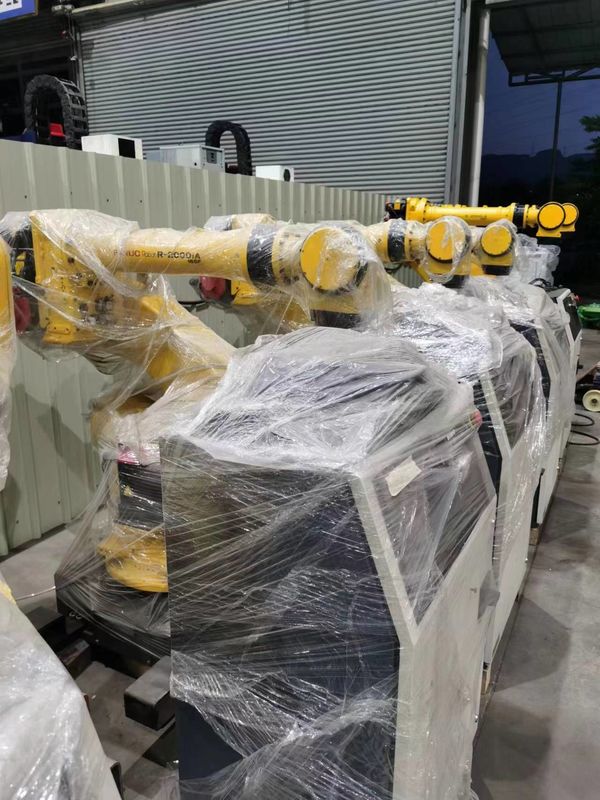 Picking Loading Arc Welding Robot Arm R-2000iA/165F FANUC Palettiermaschine 165kg 210kg