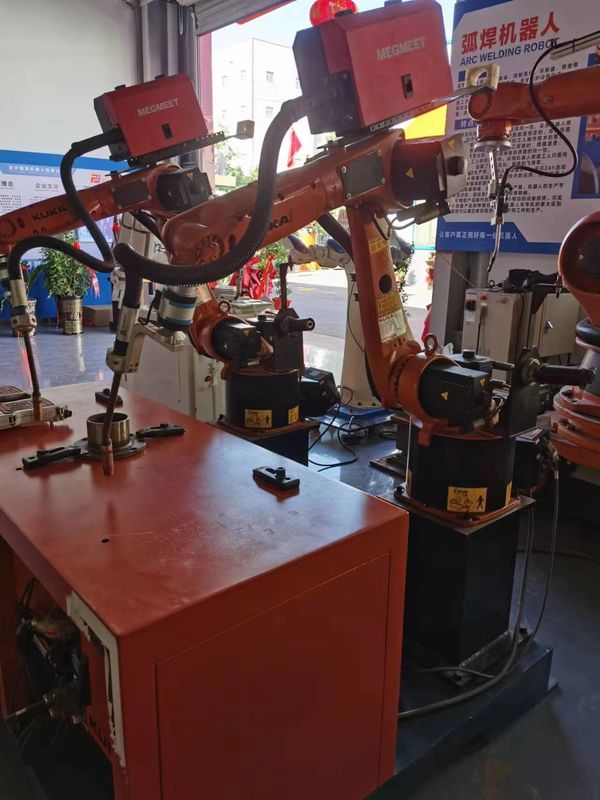 KUKA KR5 R1400 KRC4 Handhabung von Teilen, Messung, Montage von Teilen, Kleben - Klebeverbindung, Bogenschweißen