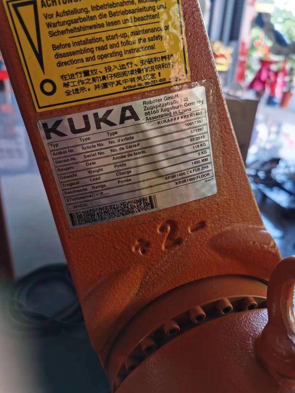 KUKA KR5 R1400 KRC4 Handhabung von Teilen, Messung, Montage von Teilen, Kleben - Klebeverbindung, Bogenschweißen