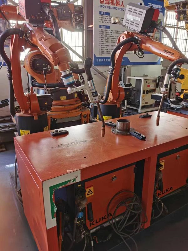 KUKA KR5 R1400 KRC4 Handhabung von Teilen, Messung, Montage von Teilen, Kleben - Klebeverbindung, Bogenschweißen