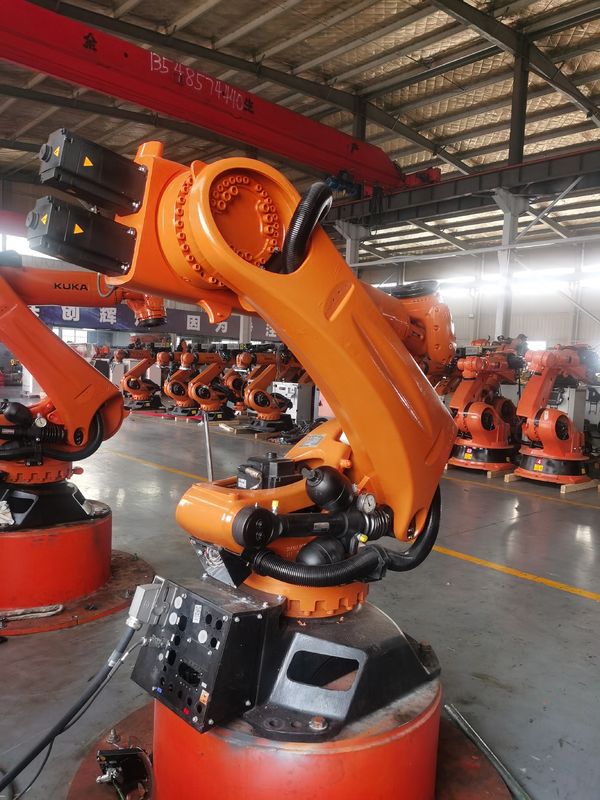 KUKA KR240 R2700 Prime KRC4 Controller 6-Achsen-Palletizing-Roboter Die perfekte Kombination 2700mm erreichen 240kg Nutzlast