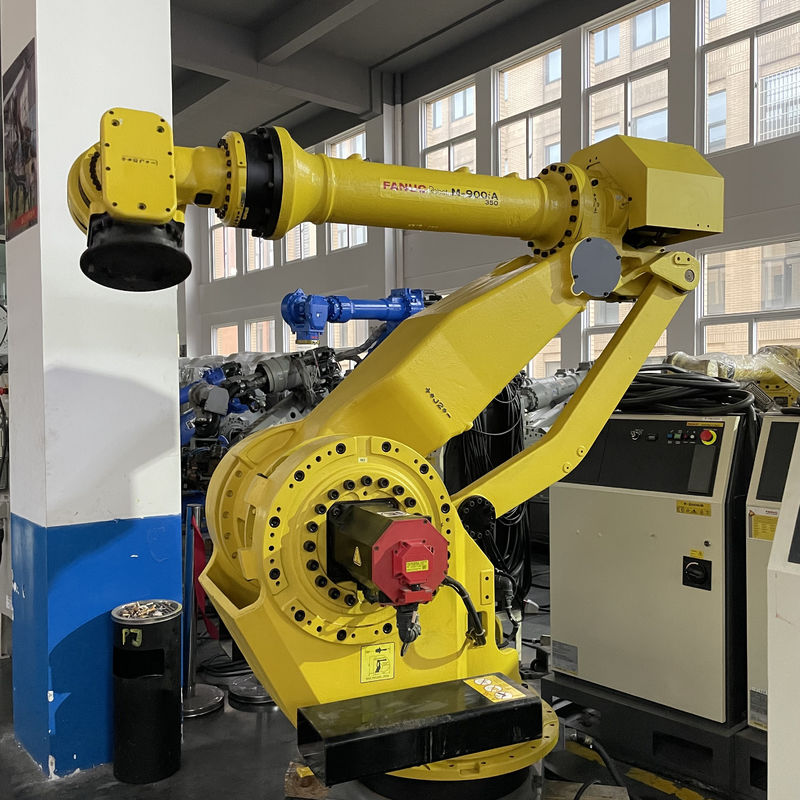 Fanuc M-900iA 350 Gebrauchtroboter 6 Achsen 2655mm Reichweite R30iA Controller Perfekt für die Palettierung und mehr