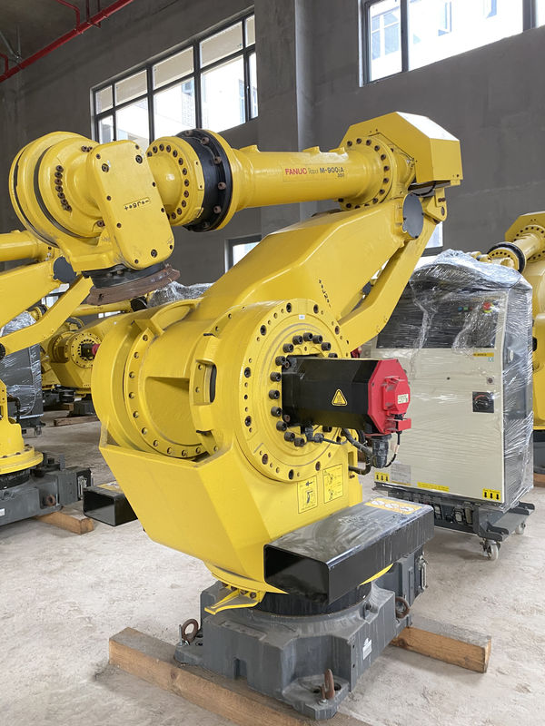 Fanuc M-900iA 350 Gebrauchtroboter 6 Achsen 2655mm Reichweite R30iA Controller Perfekt für die Palettierung und mehr