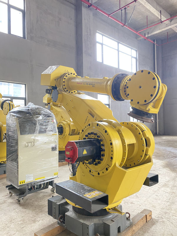 Fanuc M-900iA 350 Gebrauchtroboter 6 Achsen 2655mm Reichweite R30iA Controller Perfekt für die Palettierung und mehr