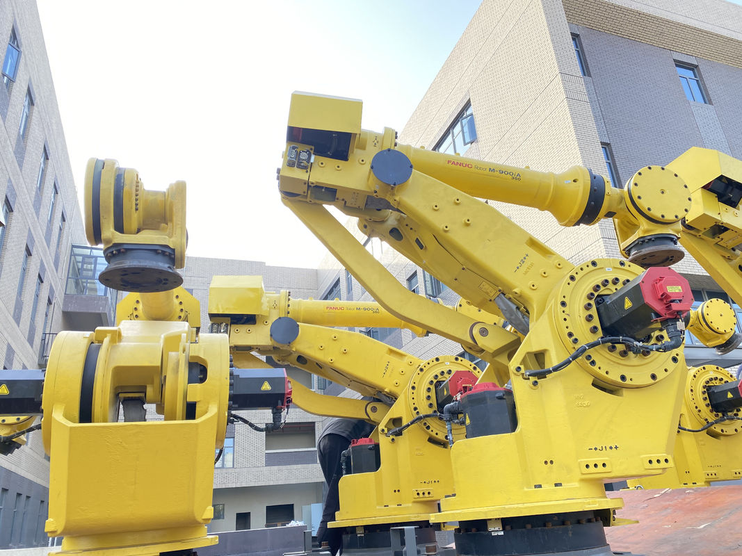 Fanuc M-900iA 350 Gebrauchtroboter 6 Achsen 2655mm Reichweite R30iA Controller Perfekt für die Palettierung und mehr