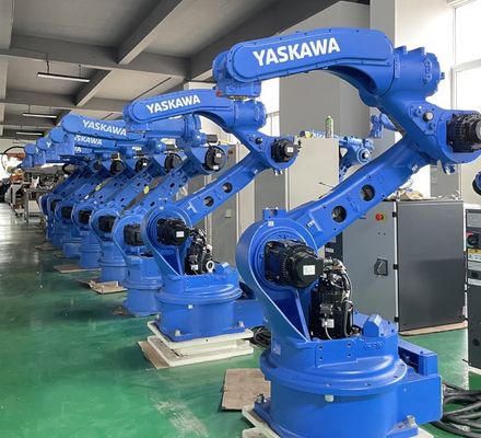 Benutzter Roboter-Arm-vollautomatischer Laser-Schweißens-Roboter Yaskawa MH24 gegliederter