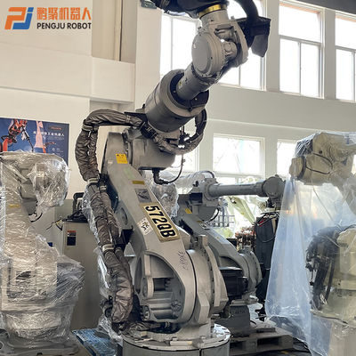Yaskawa ES165N benutzte Achsen-Palettierungsroboter des Motoman-Roboter-vollautomatische Schlamm-Embryo-6