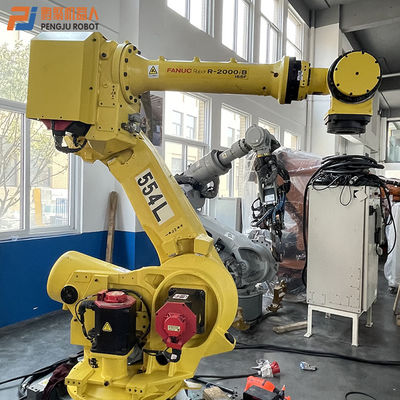 Verwendeter 6 Laser-Schweißens-Palettierungsmanipulator des Achsen-Roboter-FANUC 2000iB/165F