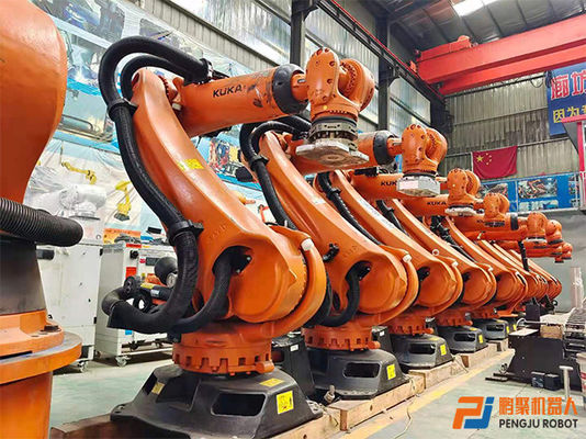 2700 mm Reichweite KUKA KR210 Gebrauchte KUKA-Roboter 6-Achsen für präzise Schnitzerei effizientes Schleifen und einwandfreies Palletieren