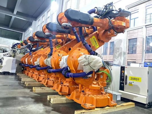 IRB6640 benutzte ABB-Roboter für Materialtransport-Be- und Entladung