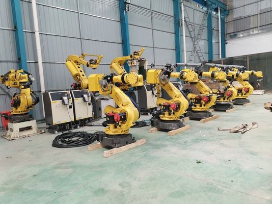 FANUC Bogenschweißroboter 165 kg Nutzlast RJ3iB Steuerung für Lade und Entladung