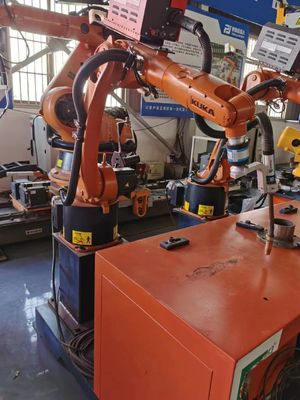 KUKA KR5 R1400 KRC4 Handhabung von Teilen, Messung, Montage von Teilen, Kleben - Klebeverbindung, Bogenschweißen