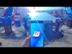 Benutzter Malerei-Roboter MOTOMAN Yaskawa, der die Palettierung behandelnd schweißt